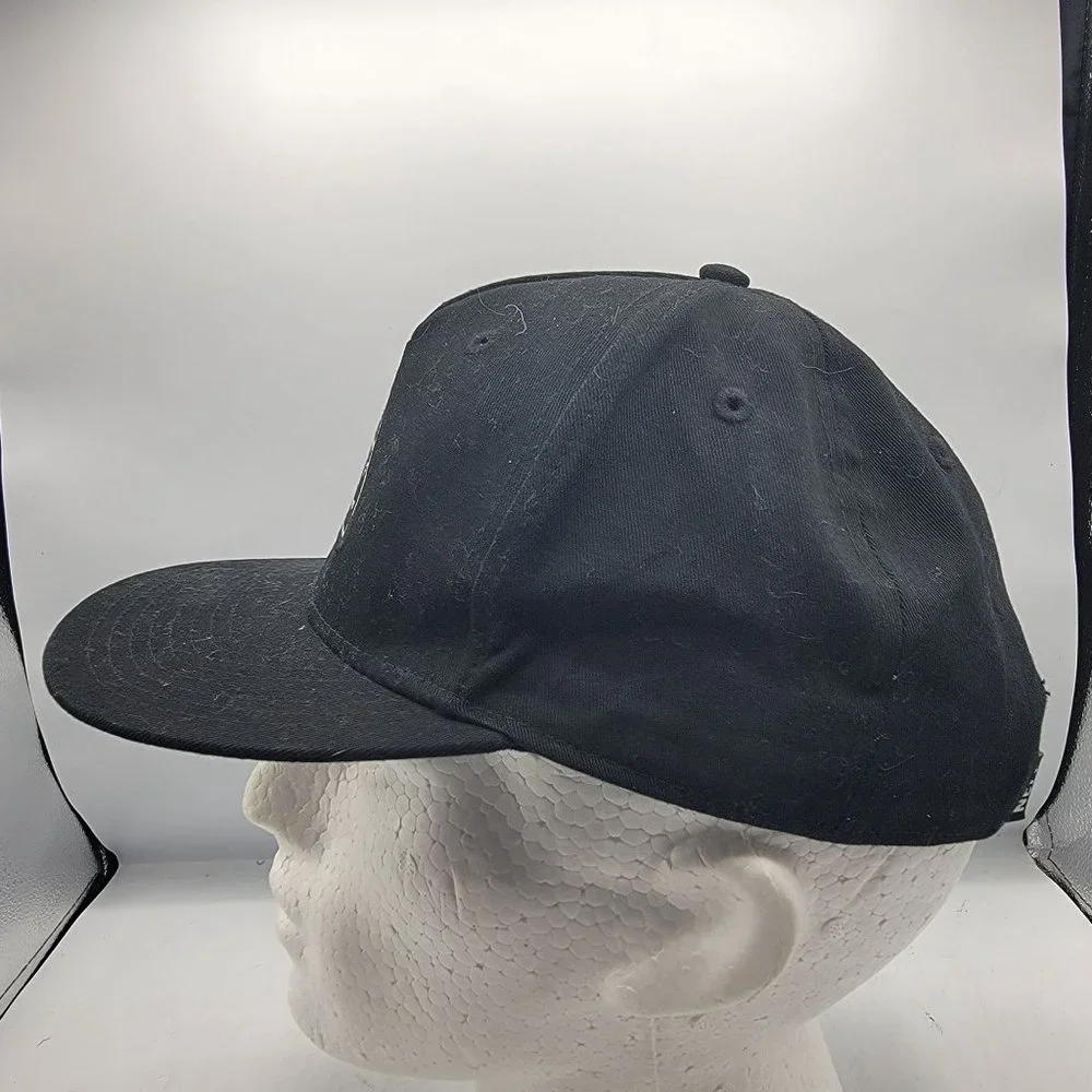 Neff Braving The Elements Skate Streetwear Black White Snapback Baseball Cap Hat_2